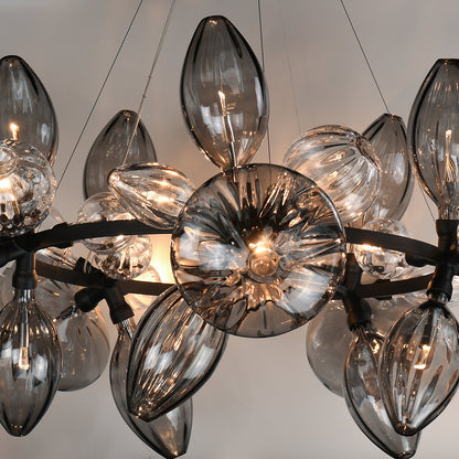 Ray Dance Cluster LED Chandelier