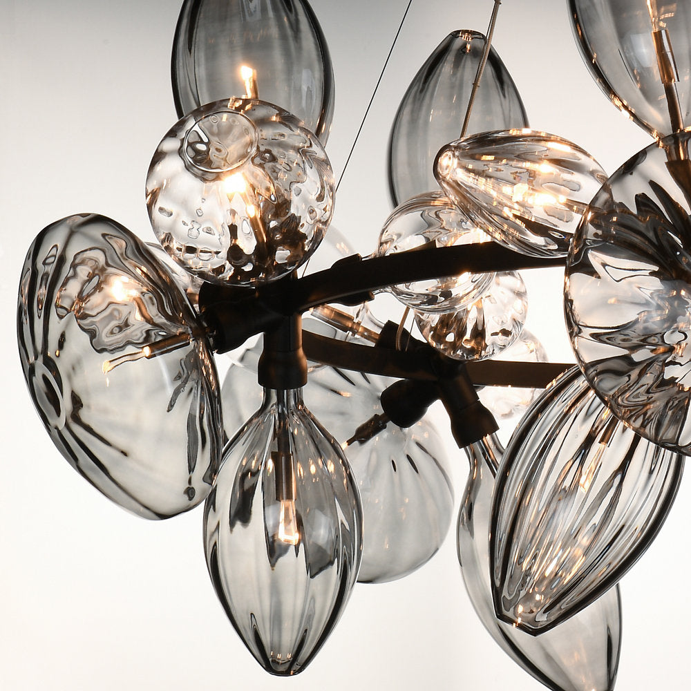 Ray Dance Cluster LED Chandelier