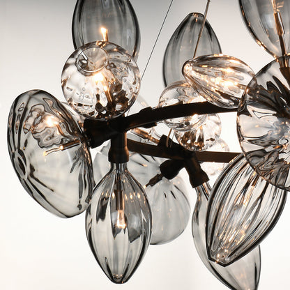 Ray Dance Cluster LED Chandelier