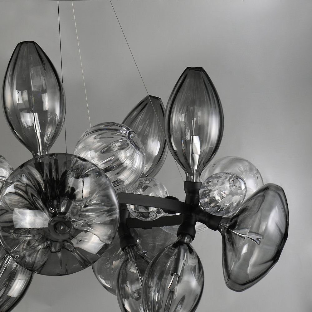 Ray Dance Cluster LED Chandelier
