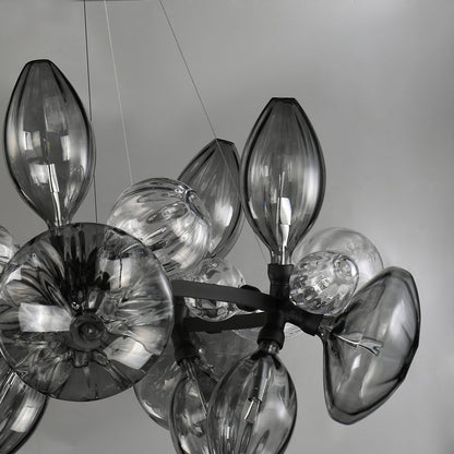 Ray Dance Cluster LED Chandelier