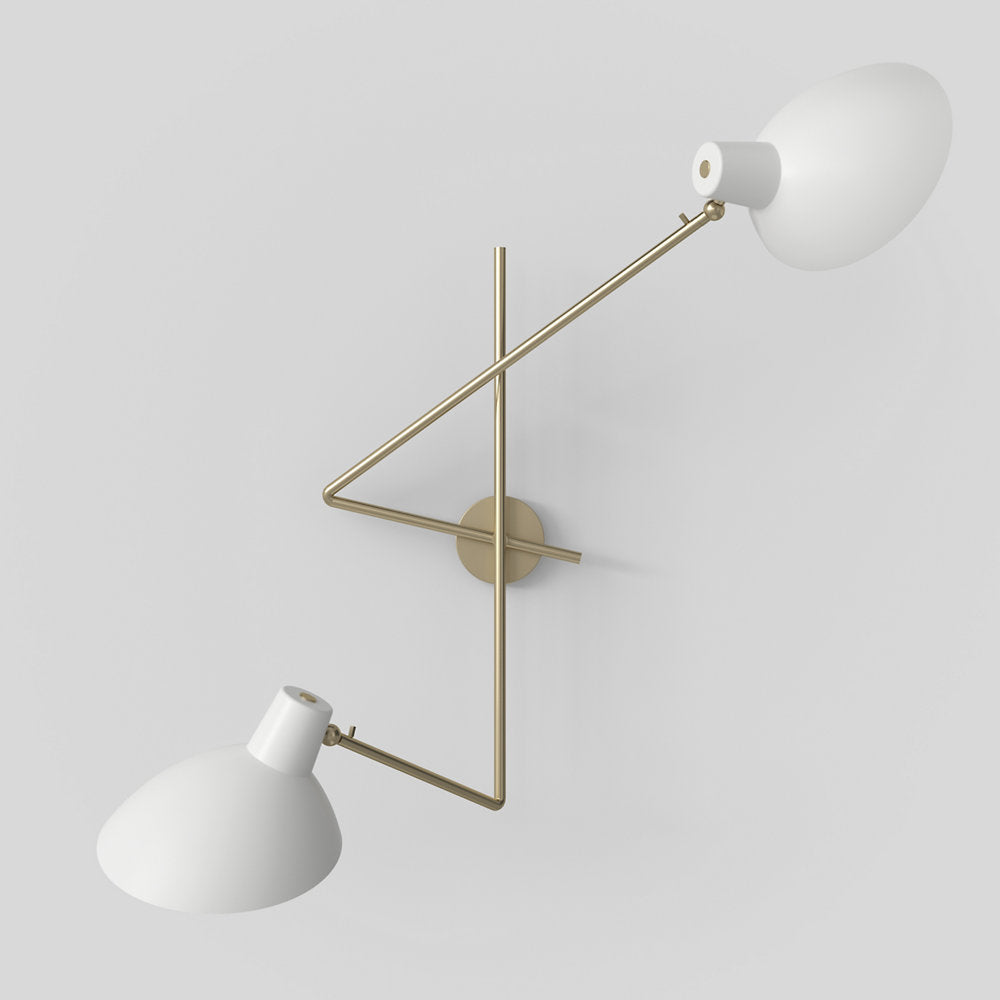 VV Cinquanta Twin Wall Sconce