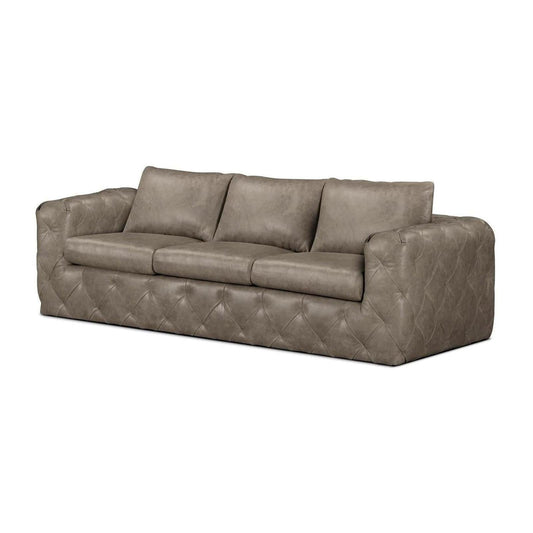 Theodore Alexander Seated Drift Tufted 3 Seater Sofa