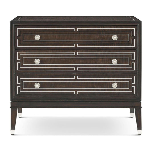 Theodore Alexander Spencer London 3-Drawer Nightstand