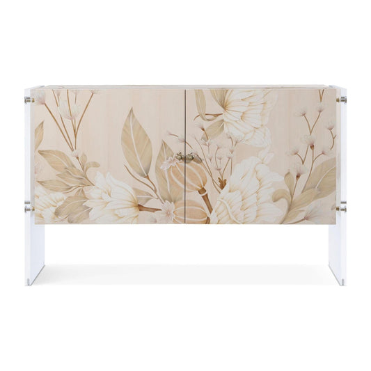 Theodore Alexander TA Artistry Bouquet 2-Door Cabinet