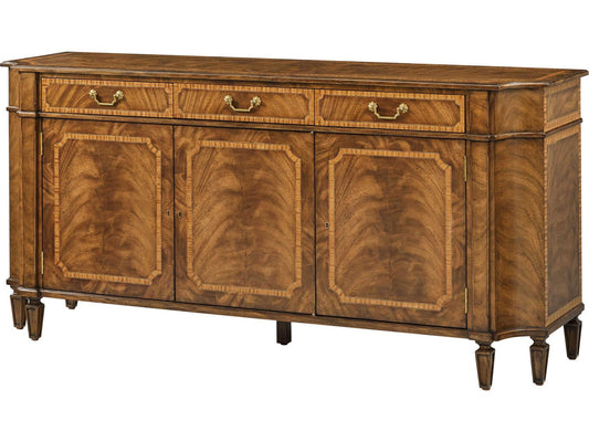 Sloane Three-Door Buffet in Edwardian Brown