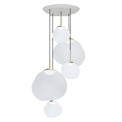 Melt Large Round LED Multi-Light Pendant