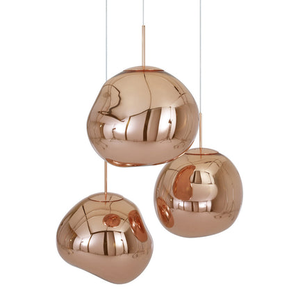 Melt Trio Round LED Multi-Light Pendant