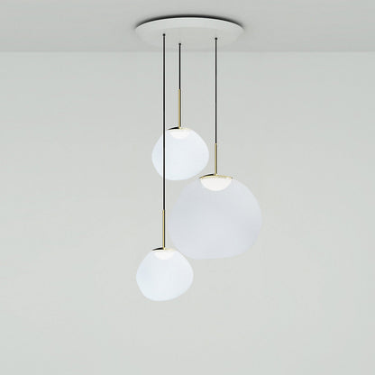 Melt Trio Round LED Multi-Light Pendant