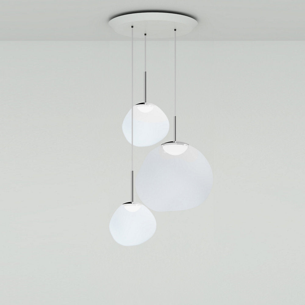Melt Trio Round LED Multi-Light Pendant