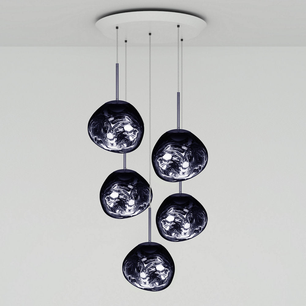 Melt Mini Round LED Multi-Light Pendant