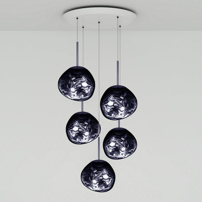 Melt Mini Round LED Multi-Light Pendant