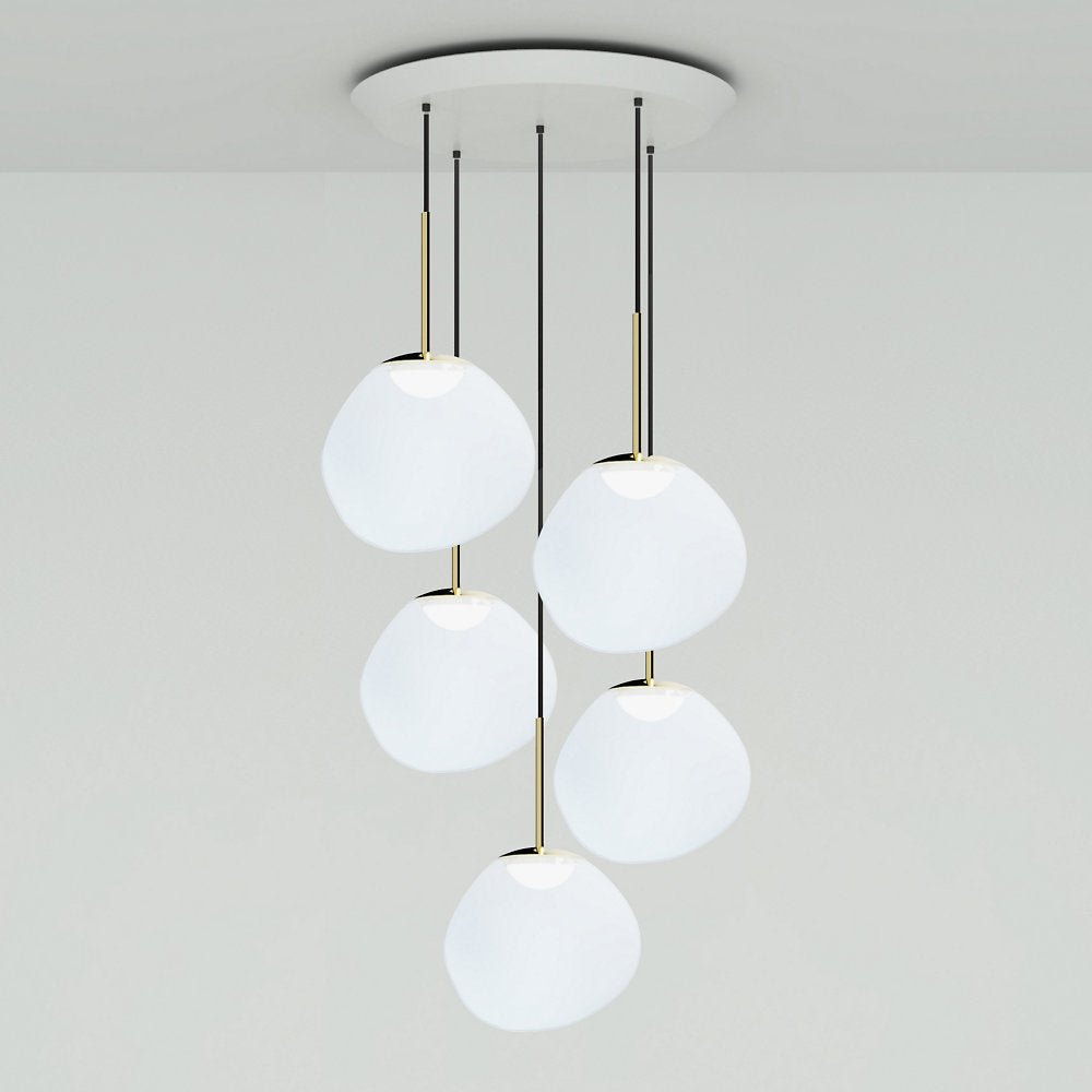 Melt Mini Round LED Multi-Light Pendant