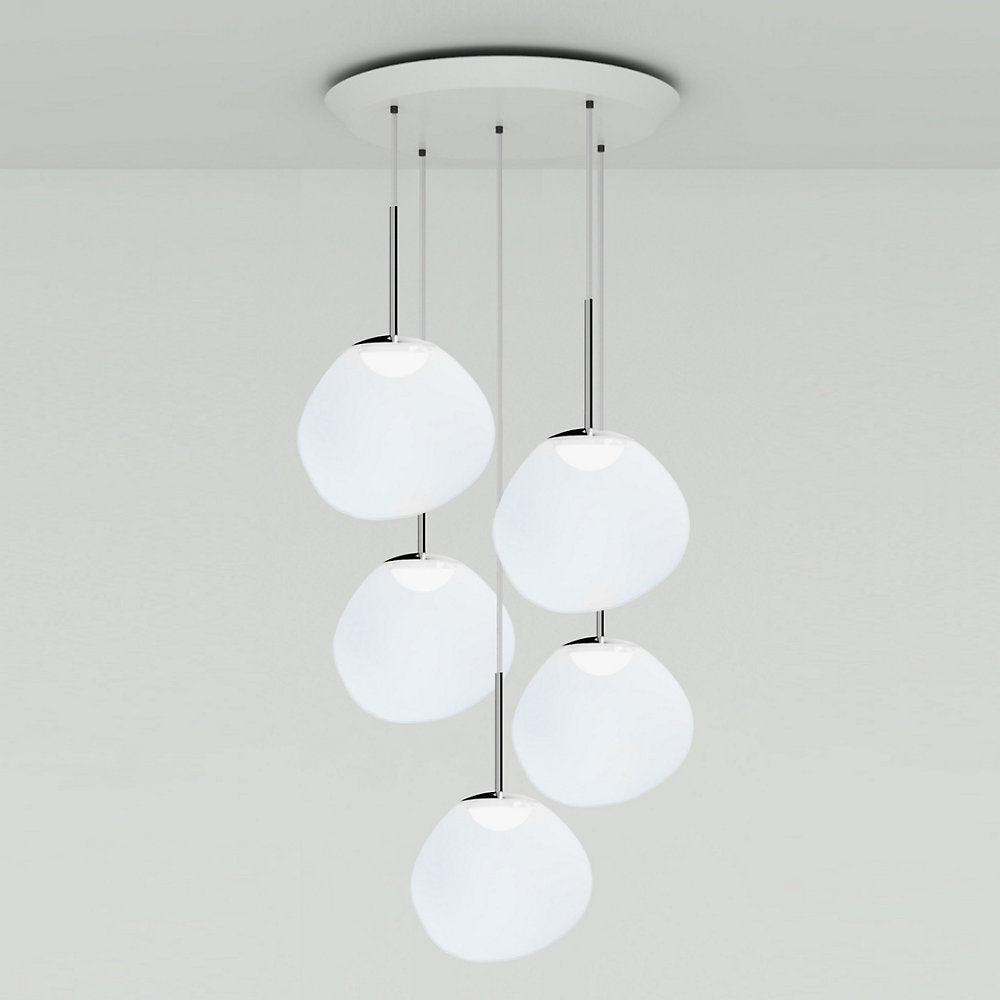Melt Mini Round LED Multi-Light Pendant