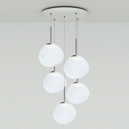 Melt Mini Round LED Multi-Light Pendant