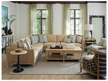 Home Los Altos Ducane Rectangular Coffee Table in Natural Oak