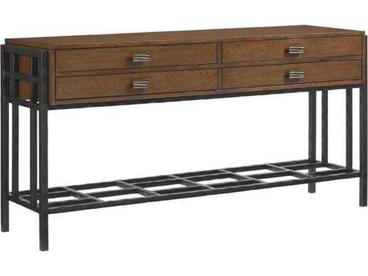 Home Saipan Sideboard Island Fusion Dark Walnut