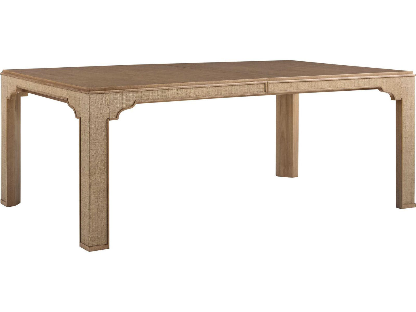 Home Sandy Lane 76 to 120 Inch Extension Dining Table in Light Driftwood