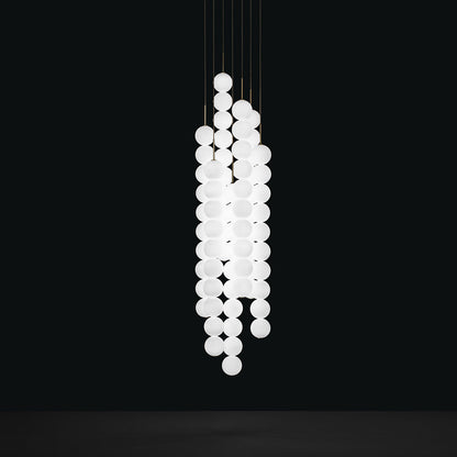 Abacus 10 Sphere 7 LED Suspension