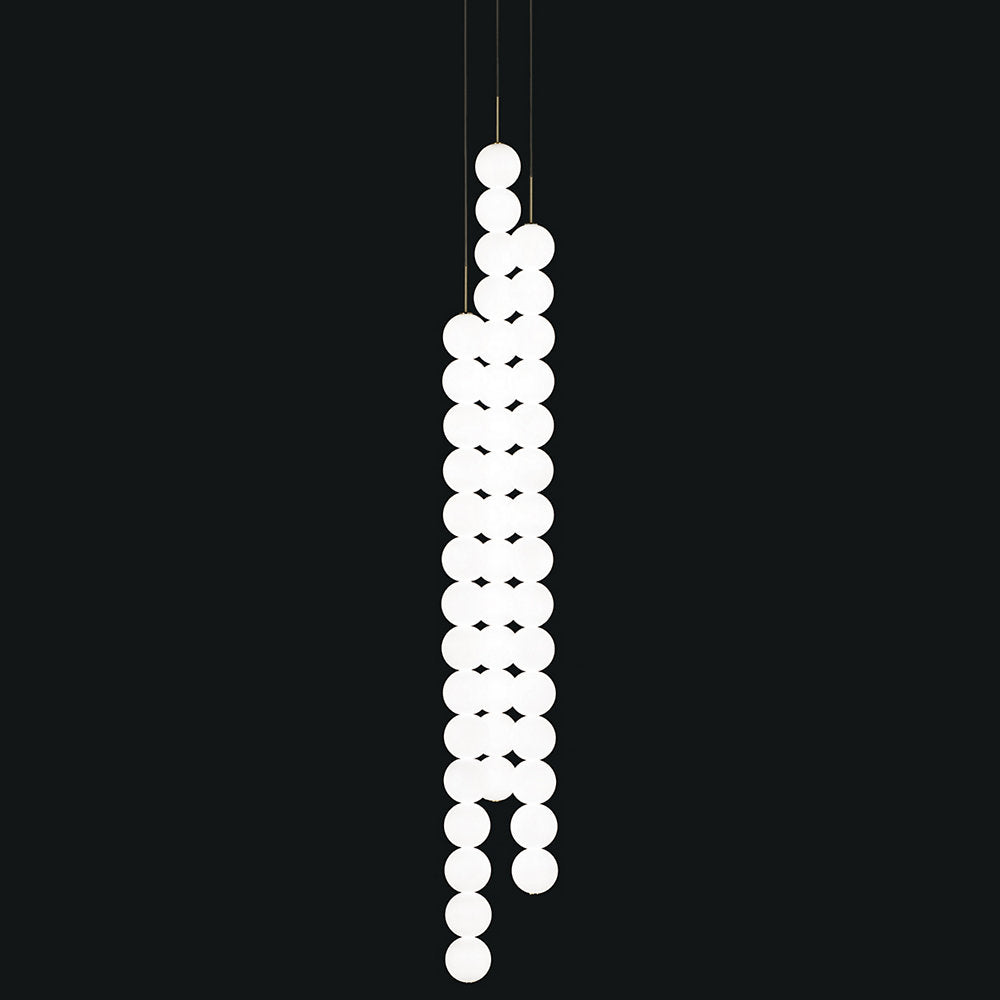 Abacus 15 Sphere 3 LED Chandelier