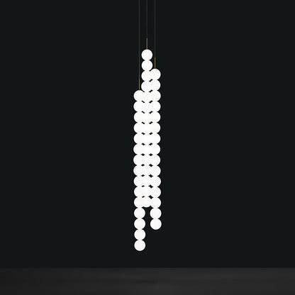 Abacus 15 Sphere 3 LED Chandelier