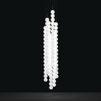 Abacus 15 Sphere 7 LED Chandelier
