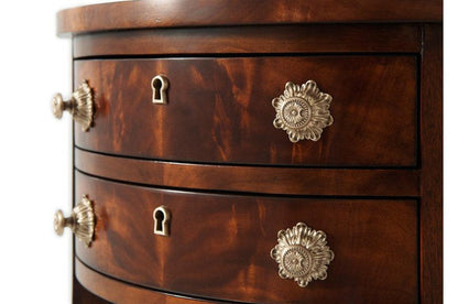 Theodore Alexander A Demi Lune Side Table