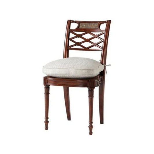 Theodore Alexander Adorned with Silk Bows Dining Chair - Set of 2