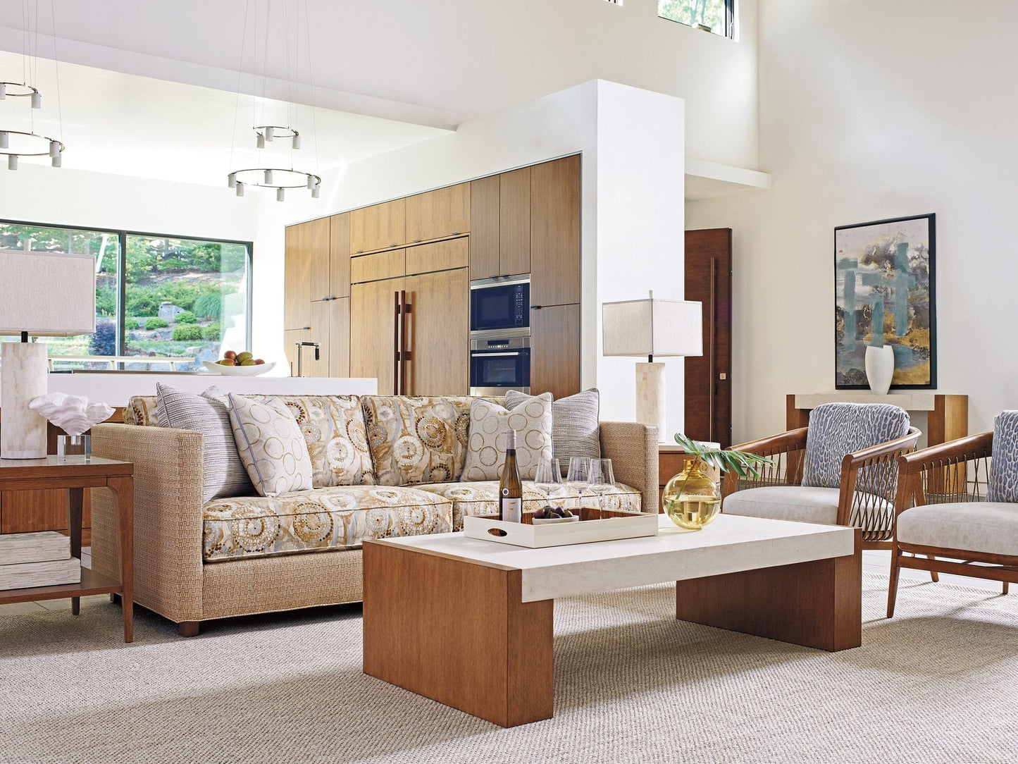 Tommy Bahama Home Palm Desert Eldorado Rectangular Cocktail Table