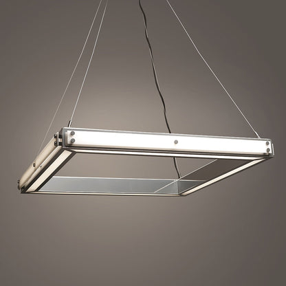 Strata LED Square Chandelier