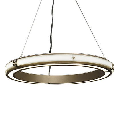 Strata LED Chandelier with Glass