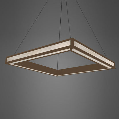 Strata LED Square Chandelier