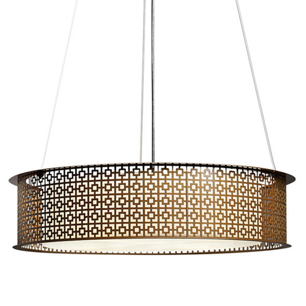 Clarus Drum Pendant with Diffuser