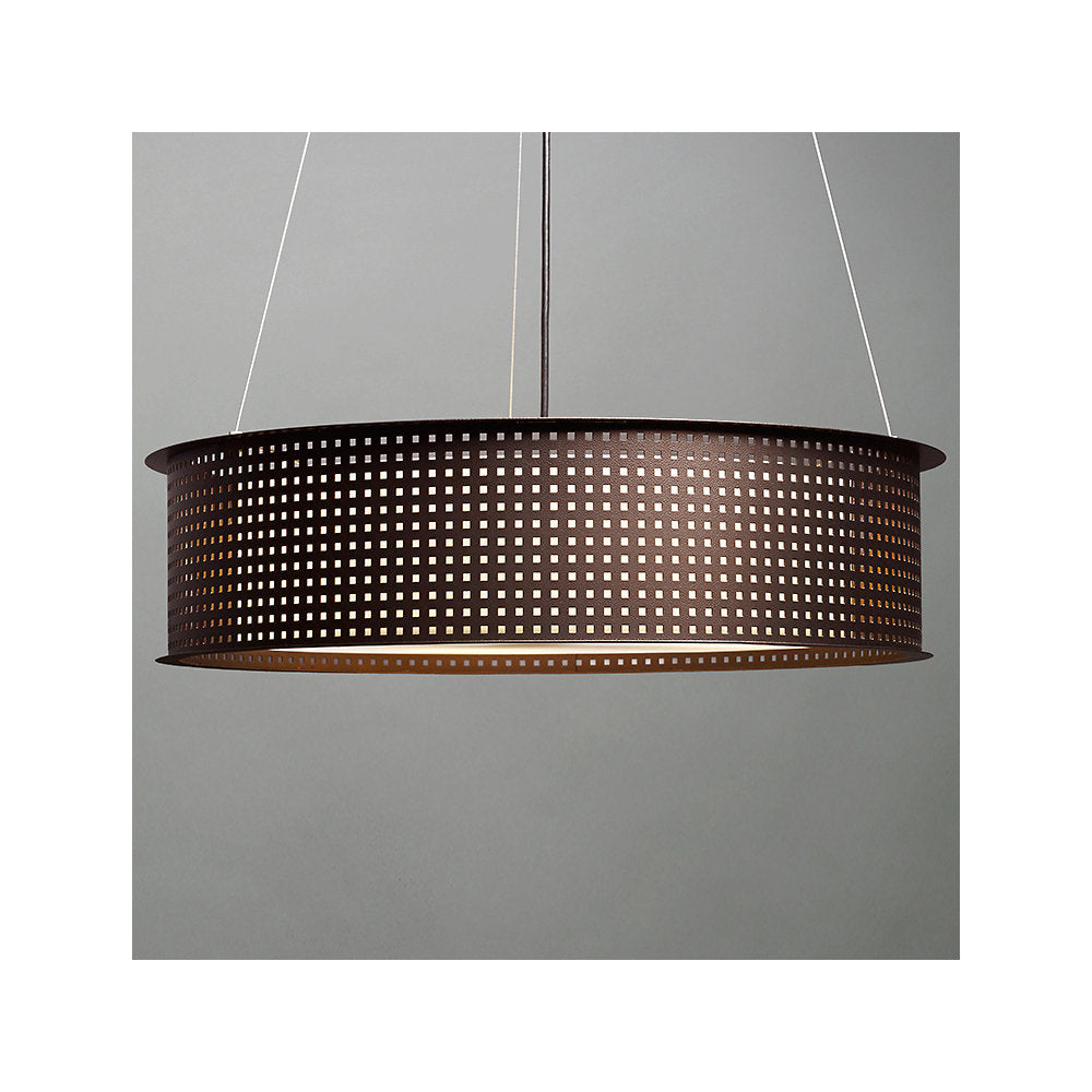 Clarus Drum Pendant with Diffuser