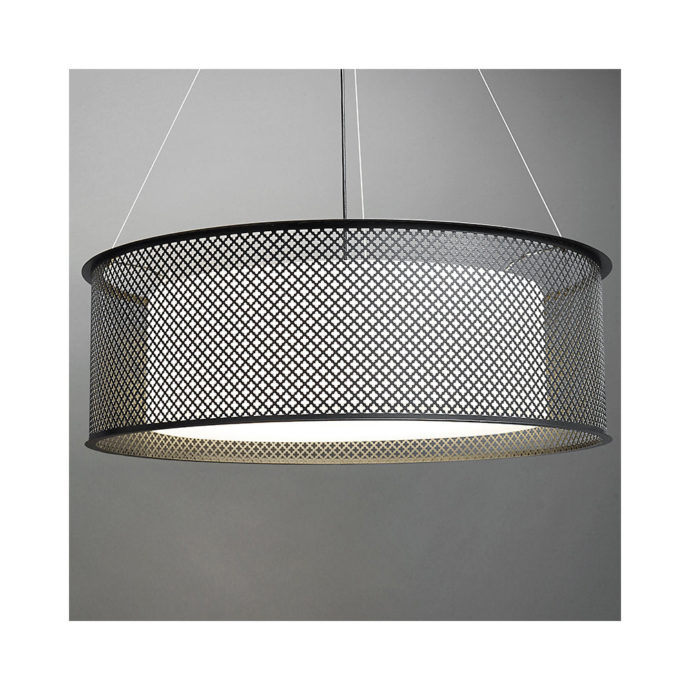 Clarus Drum Pendant with Diffuser