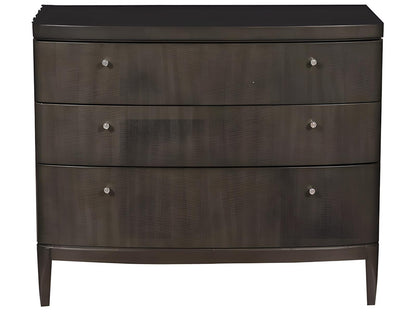 Medley Nightstand Three Drawer Peppercorn Finish