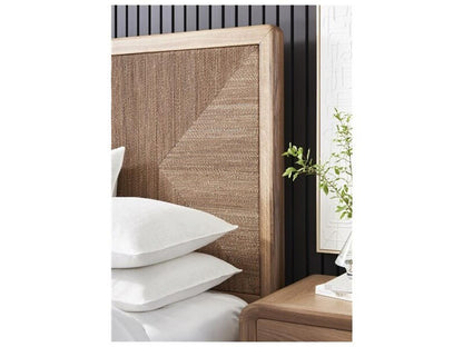 Form Natural Oak Wood King Platform Bed