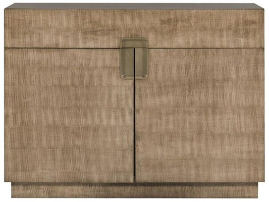Splendor 48-Inch Wood Sideboard with Soft Bronze Accents