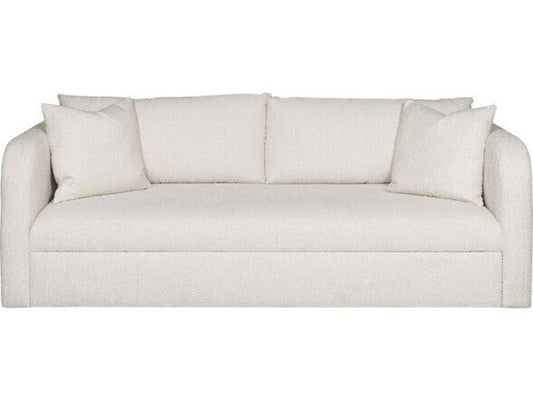 Adaline 3-Seat Pull Out Sleeper Sofa in Kibble Porcelain Fabric