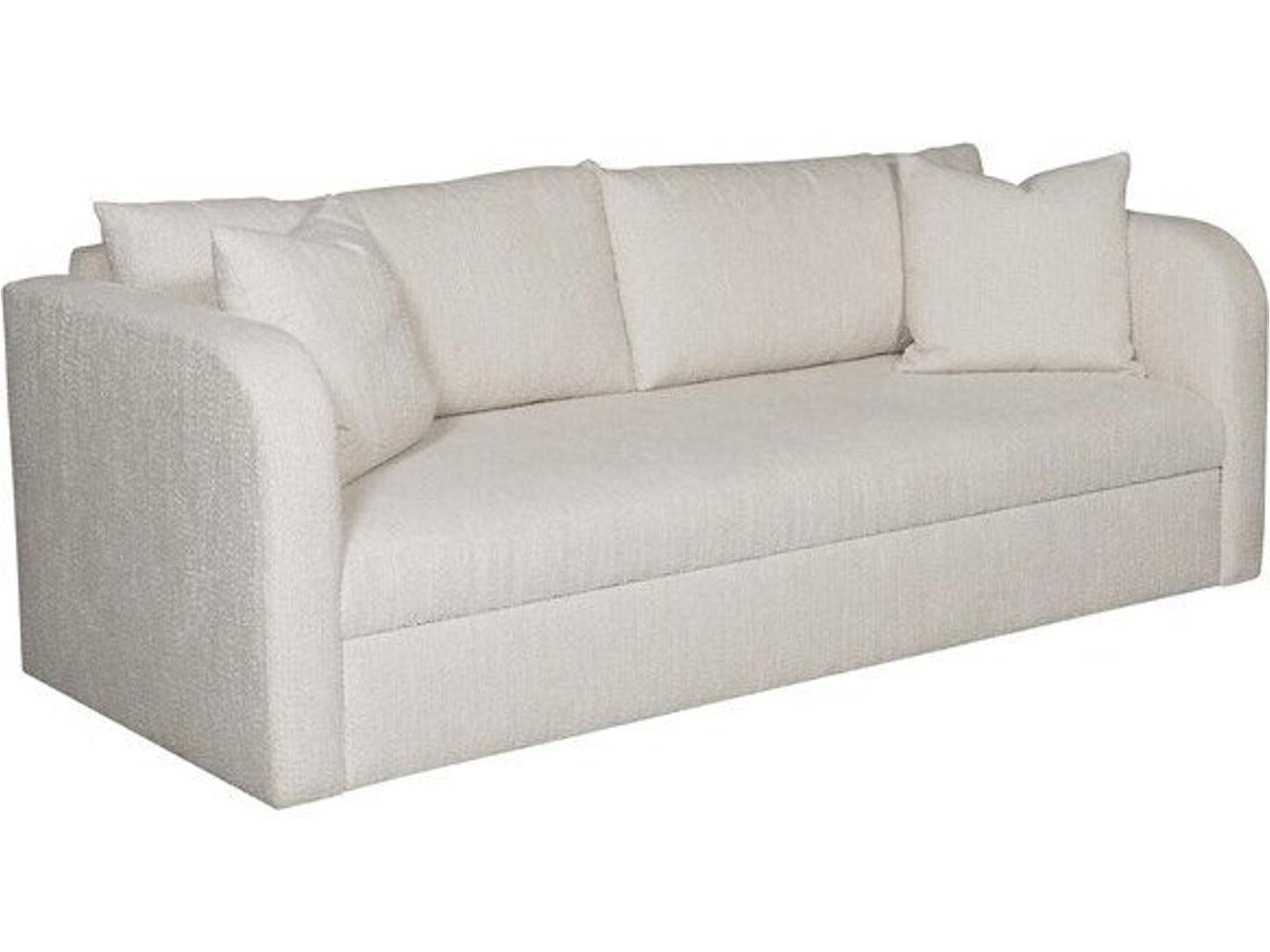 Adaline 3-Seat Pull Out Sleeper Sofa in Kibble Porcelain Fabric