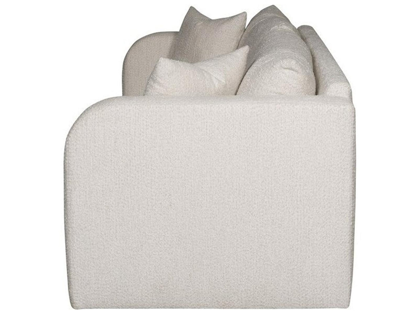 Adaline 3-Seat Pull Out Sleeper Sofa in Kibble Porcelain Fabric