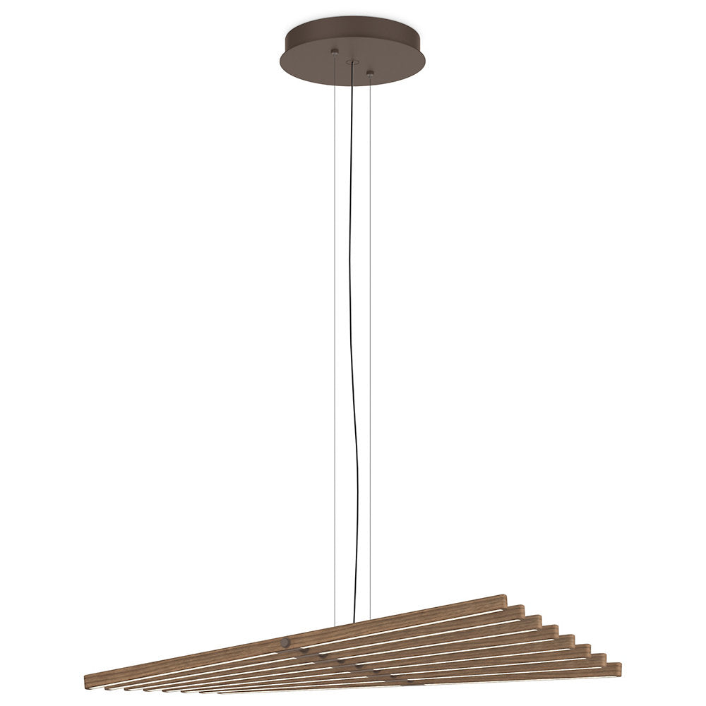Rhythm Wood LED Pendant