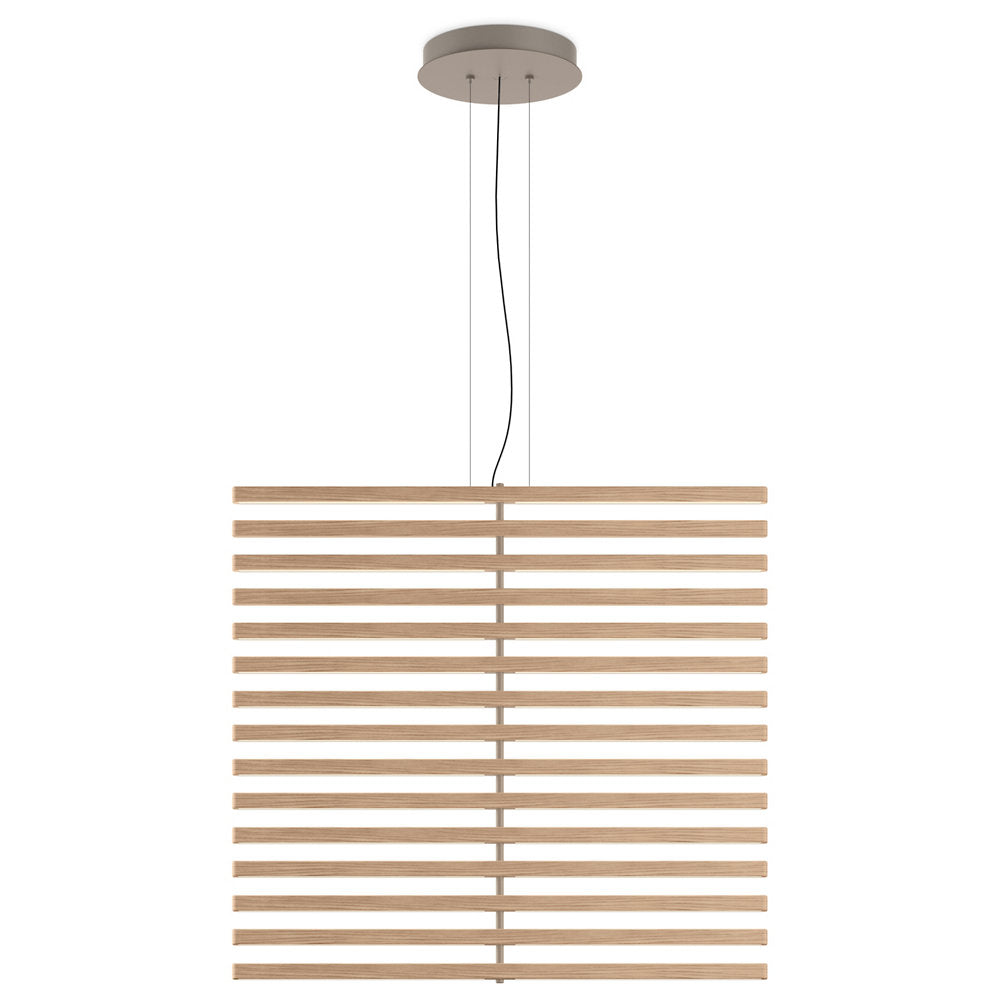 Rhythm Wood Vertical LED Pendant