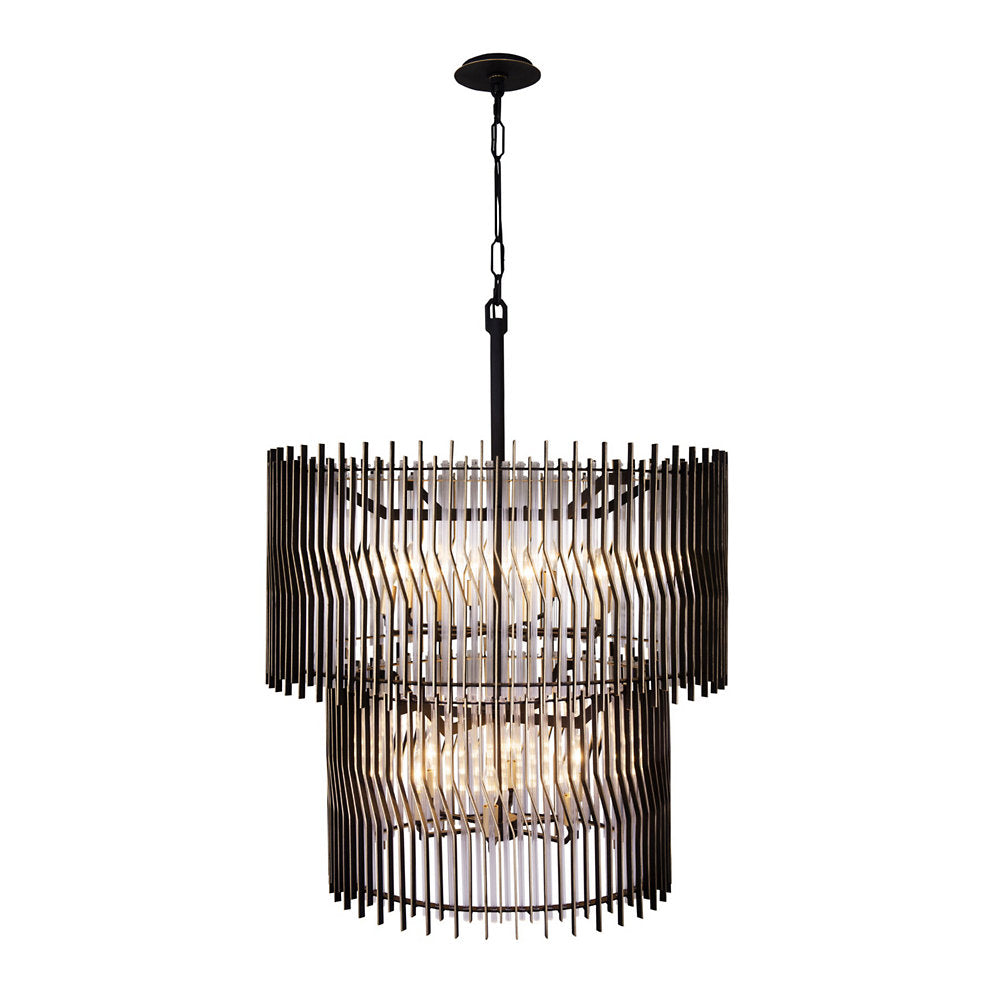 Park Row 2-Tiered Chandelier