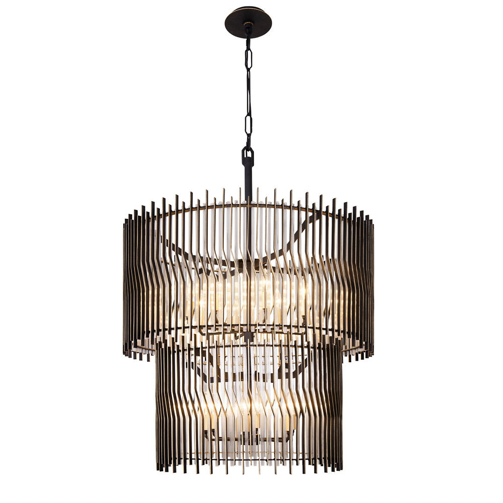 Park Row 2-Tiered Chandelier