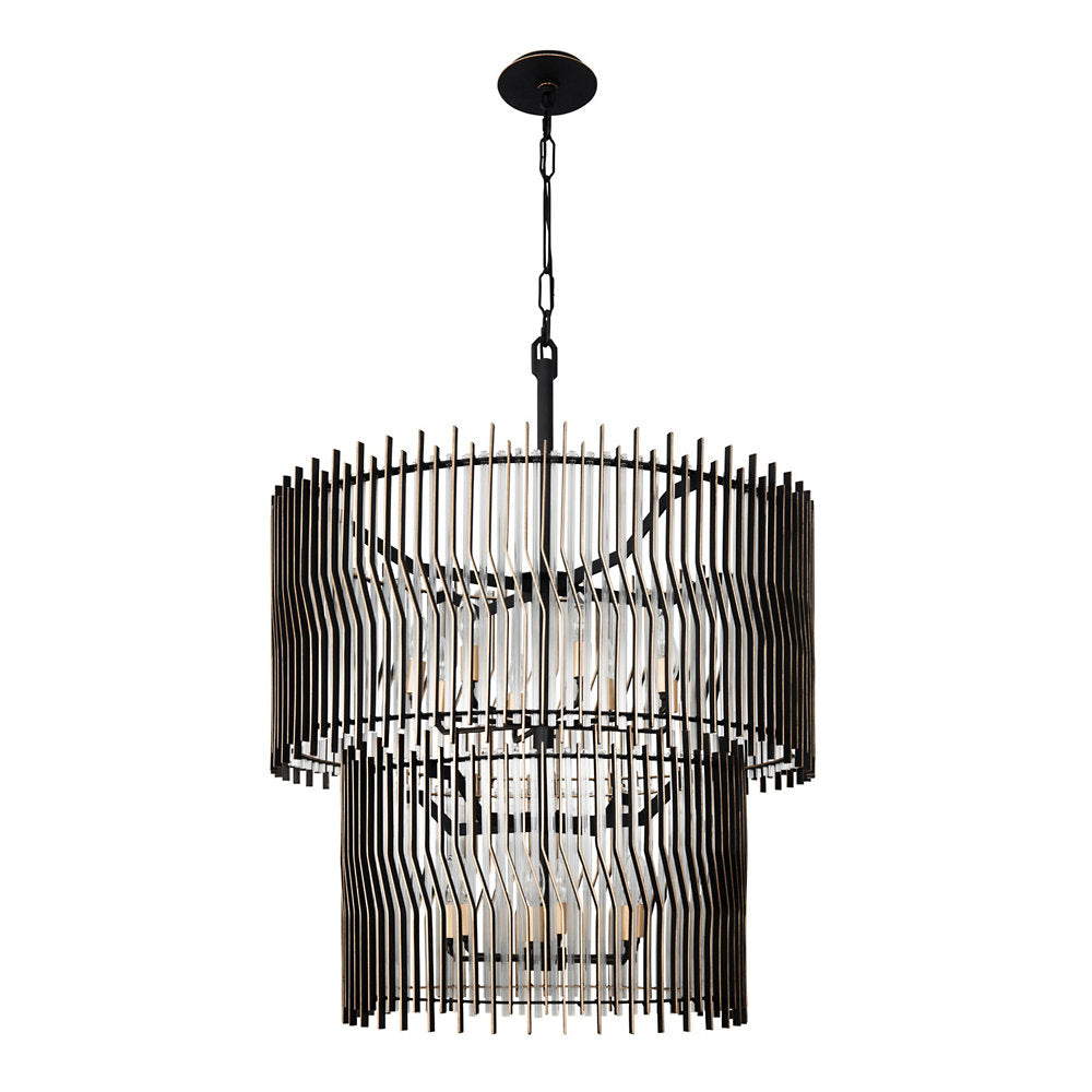 Park Row 2-Tiered Chandelier