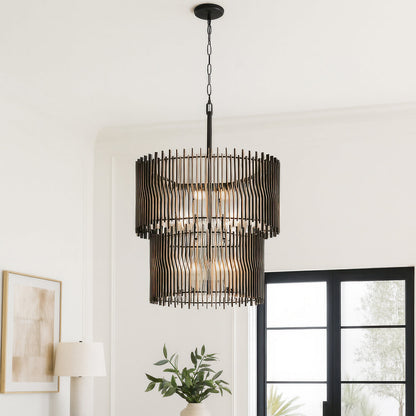 Park Row 2-Tiered Chandelier