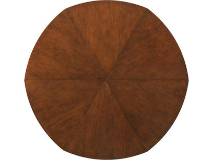 Apollo Jupe Round Dining Table in Bordeaux Finish