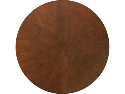 Apollo Jupe Round Dining Table in Bordeaux Finish