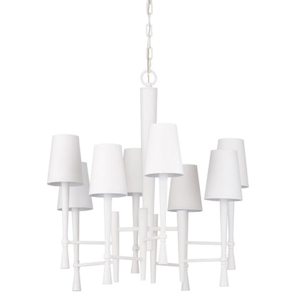 White Ferrier Chandelier